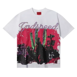 Godspeed Desert Skeleton T-Shirt White