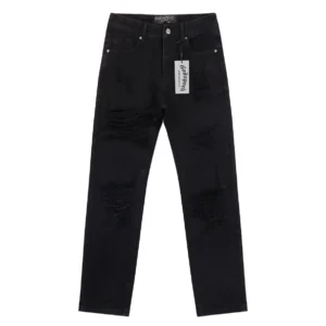 Godspeed Distressed Denim Jeans Black