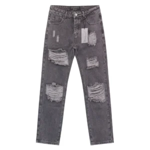 Godspeed Distressed Denim Jeans Grey