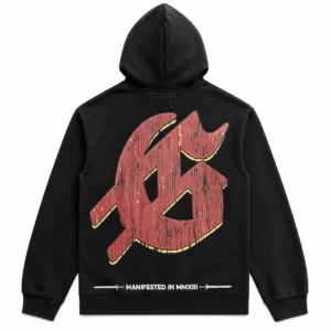 Godspeed Doberman Moon Hoodie Black