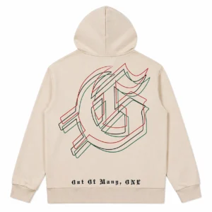 Godspeed Dual Skull Hoodie Beige