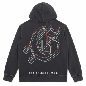 Godspeed Dual Skull Hoodie Black