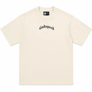 Godspeed Floral Skull T-Shirt Beige