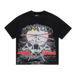Godspeed Helicopter T-Shirt Black