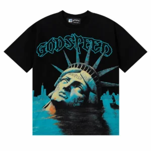 Godspeed Liberty Flood Eye T-Shirt Black