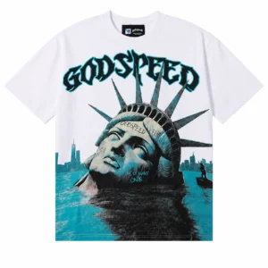 Godspeed Liberty Flood Eye T-Shirt White
