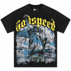 Godspeed Liberty Sky T-Shirt Black