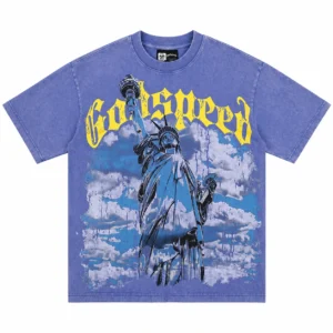 Godspeed Liberty Sky T-Shirt Blue