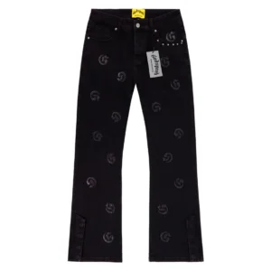 Godspeed Monogram Denim Jeans Black