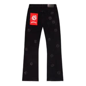 Godspeed Monogram Denim Jeans Black