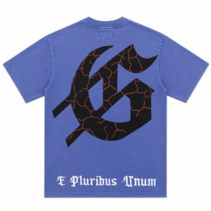 Godspeed Night Wolf T-Shirt Blue