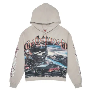Godspeed Racing Graphic Hoodie Beige