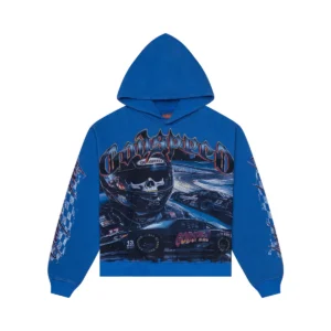 Godspeed Racing Graphic Hoodie Blue