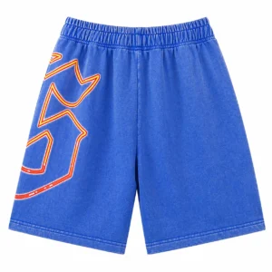 Godspeed Racing Graphic Shorts Blue