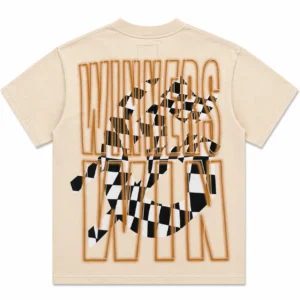 Godspeed Racing Skull Champagne T-Shirt Beige