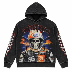 Godspeed Racing Skull Hoodie Black