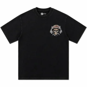 Godspeed Racing Skull T-Shirt Black