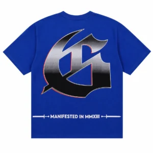 Godspeed Racing Skull T-Shirt Blue