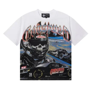 Godspeed Racing Skull T-Shirt White