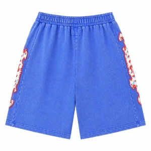 Godspeed Side Graphic Shorts Blue