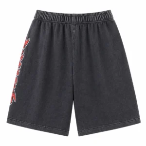 Godspeed Skater Graphic Shorts Black