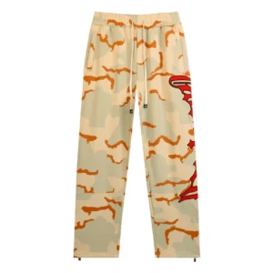 Godspeed Skeleton Camo Sweatpants Beige