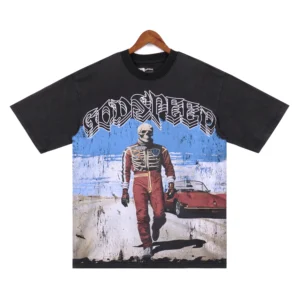 Godspeed Skeleton Driver T-Shirt Black
