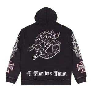 Godspeed Skeleton Guitar Hoodie Black