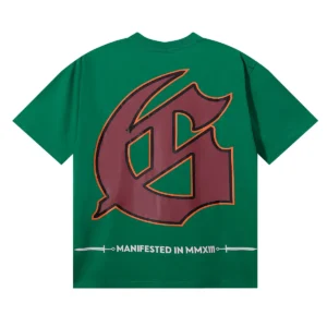 Godspeed Skeleton Helmet T-Shirt Green