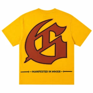 Godspeed Skeleton Helmet T-Shirt Yellow