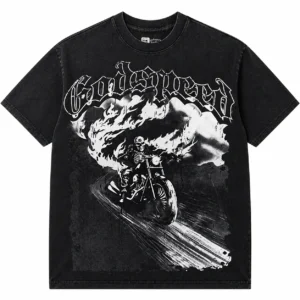 Godspeed Skeleton Rider T-Shirt Black