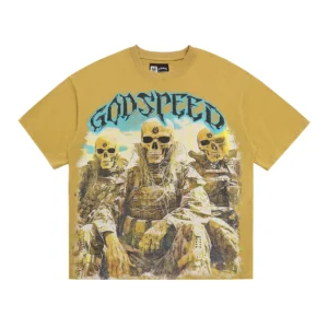 Godspeed Skeleton Squad T-Shirt Yellow