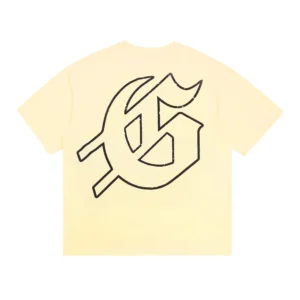Godspeed Skeleton Surf T-Shirt Yellow