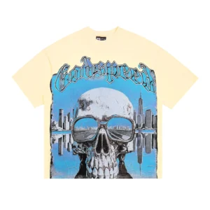 Godspeed Skull City T-Shirt Beige