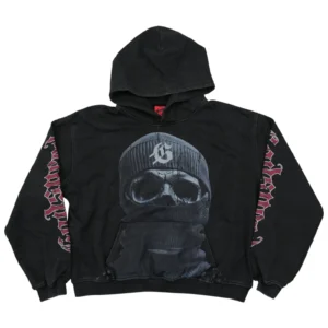 Godspeed Skull Mask Hoodie Black