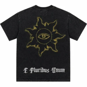 Godspeed Skull Mosaic T-Shirt Black