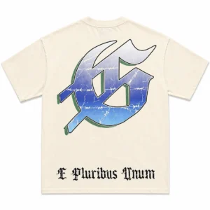 Godspeed Skull Reflection T-Shirt Beige