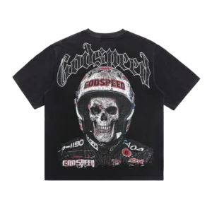 Godspeed Skull Rider T-Shirt Black