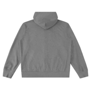 Godspeed Studded Logo Zip Hoodie Grey