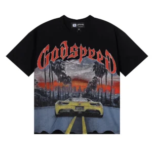 Godspeed Sunset Drive T-Shirt Black