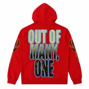 Godspeed Supercar Graphic Hoodie Red