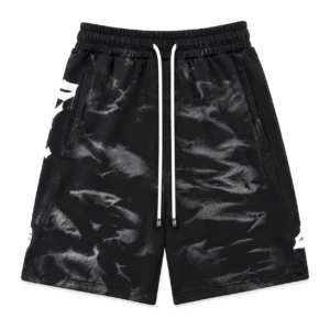 Godspeed Tie-Dye Sweatshorts Black