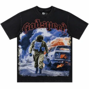 Godspeed War Scene T-Shirt Black