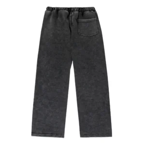 Godspeed Washed Studded Logo Sweatpants Black
