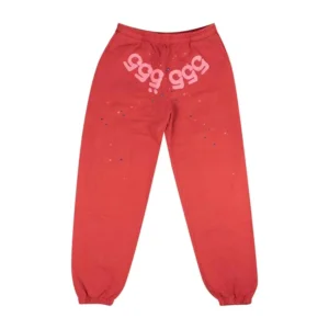 Sp5der Worldwide Red Angel Number 555 Tracksiut Red