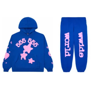 Sp5der Beluga Tracksuit Blue