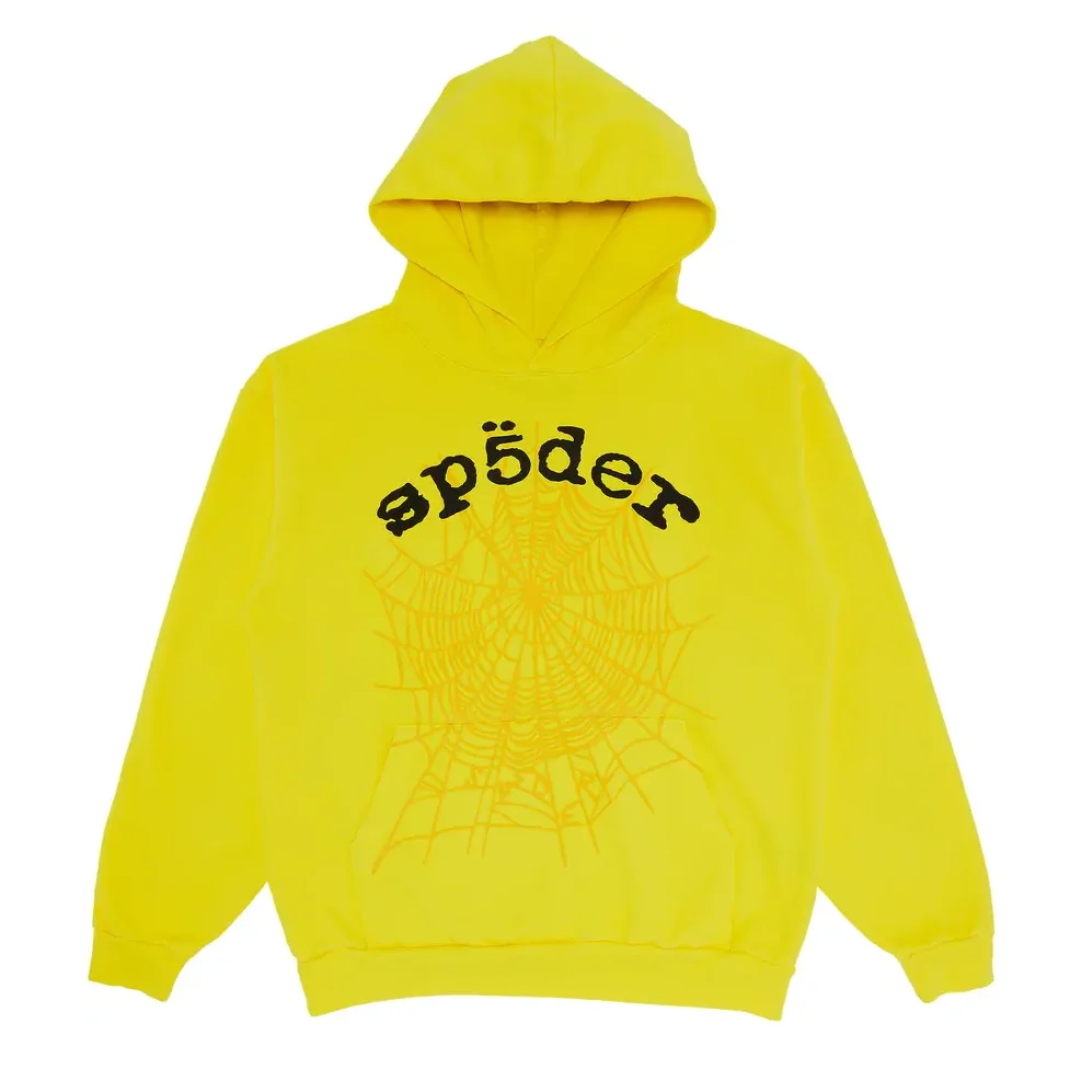 Sp5der Legacy Hoodie Yellow