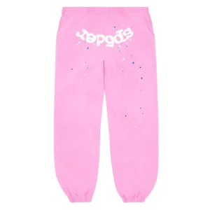 Sp5der OG Web Sweatpants Pink