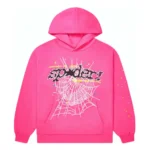 Sp5der P*NK V2 Hoodie Pink