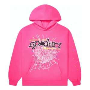 Sp5der P*NK V2 Hoodie Pink